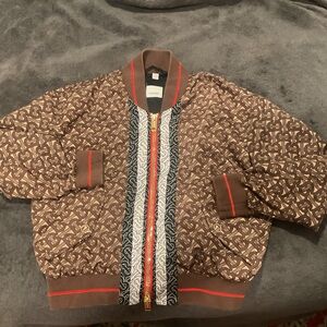 Burberry - Monogram Print - Nylon Bomber Jacket